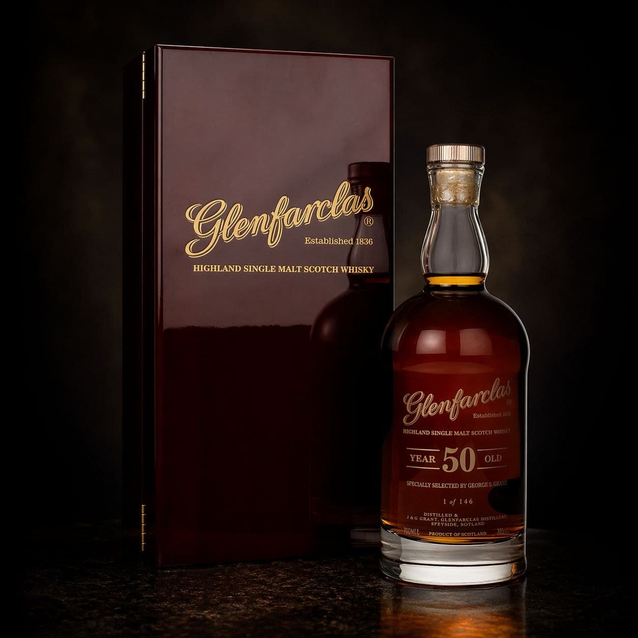 Glenfarclas 50 Year Old Decanter