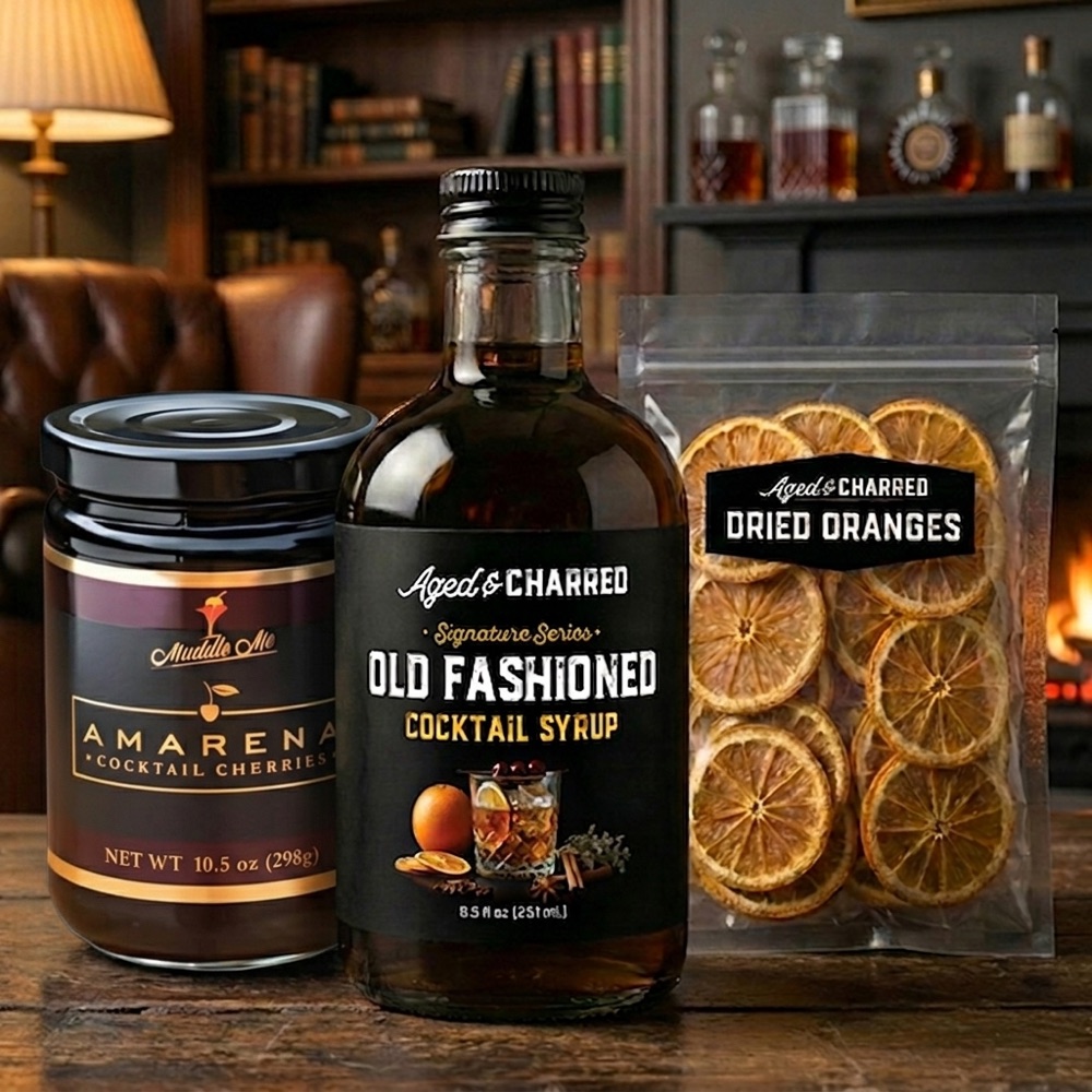 Aged & Charred Ultimate Old Fashioned Kit